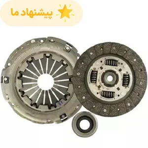 دیسک و صفحه تیبا سایپا یدک 215 میلیمتری طرح قدیم با بلبرینگ کد 1007609